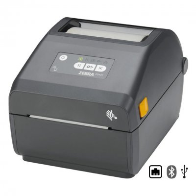 Zebra ZD421 Direct Thermal Label Printer with Bluetooth, USB & Ethernet Interface